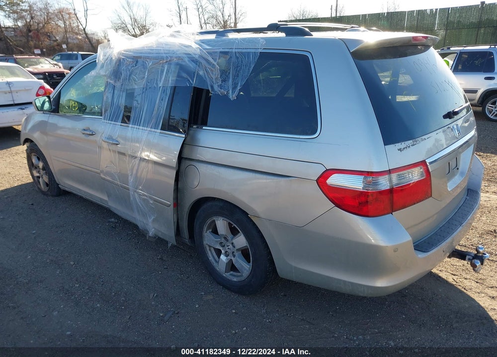 2005 HONDA ODYSSEY TOURING VIN: 5FNRL388X5B106670