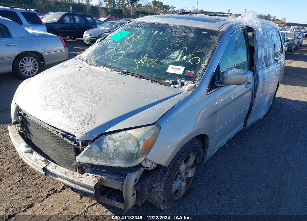 2005 HONDA ODYSSEY TOURING VIN: 5FNRL388X5B106670
