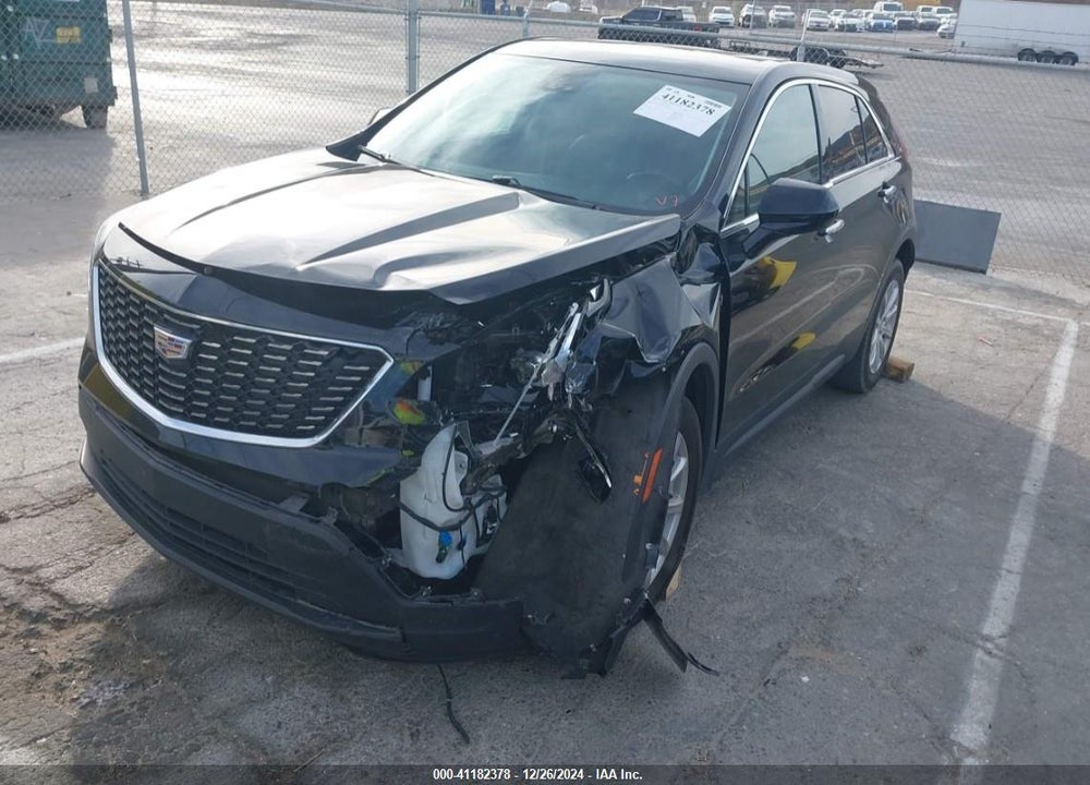 2022 CADILLAC XT4 FWD LUXURY VIN: 1GYAZAR43NF100453