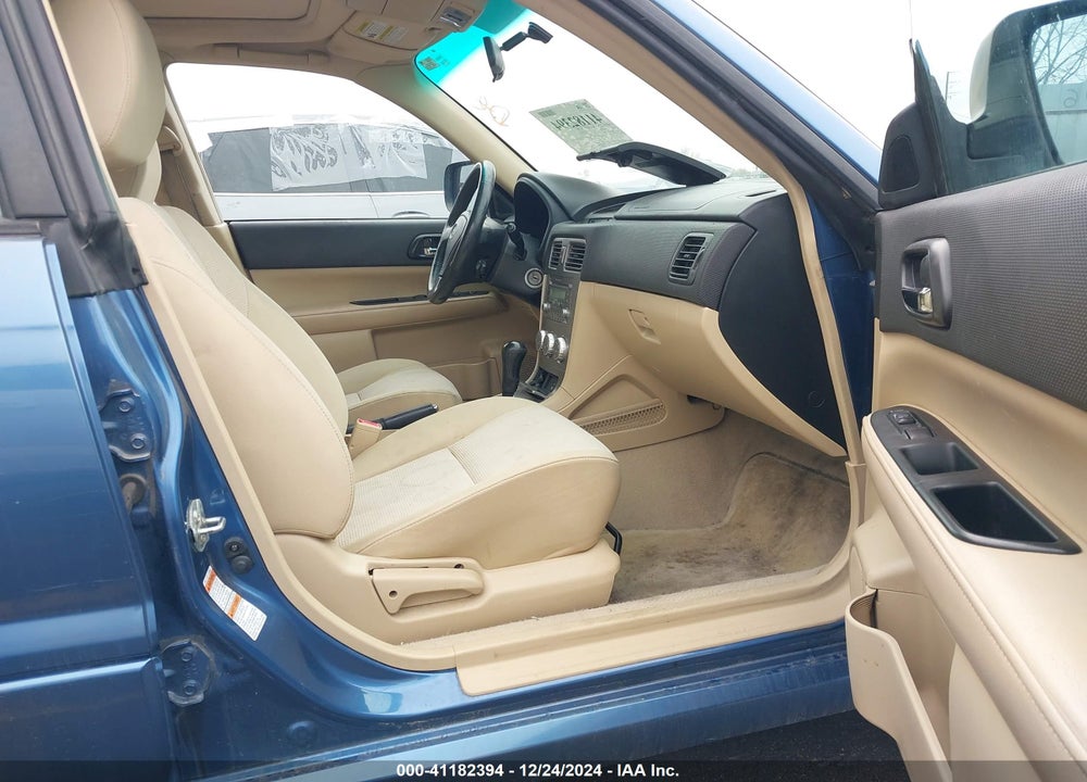 2007 SUBARU FORESTER 2.5X VIN: JF1SG65677H707182