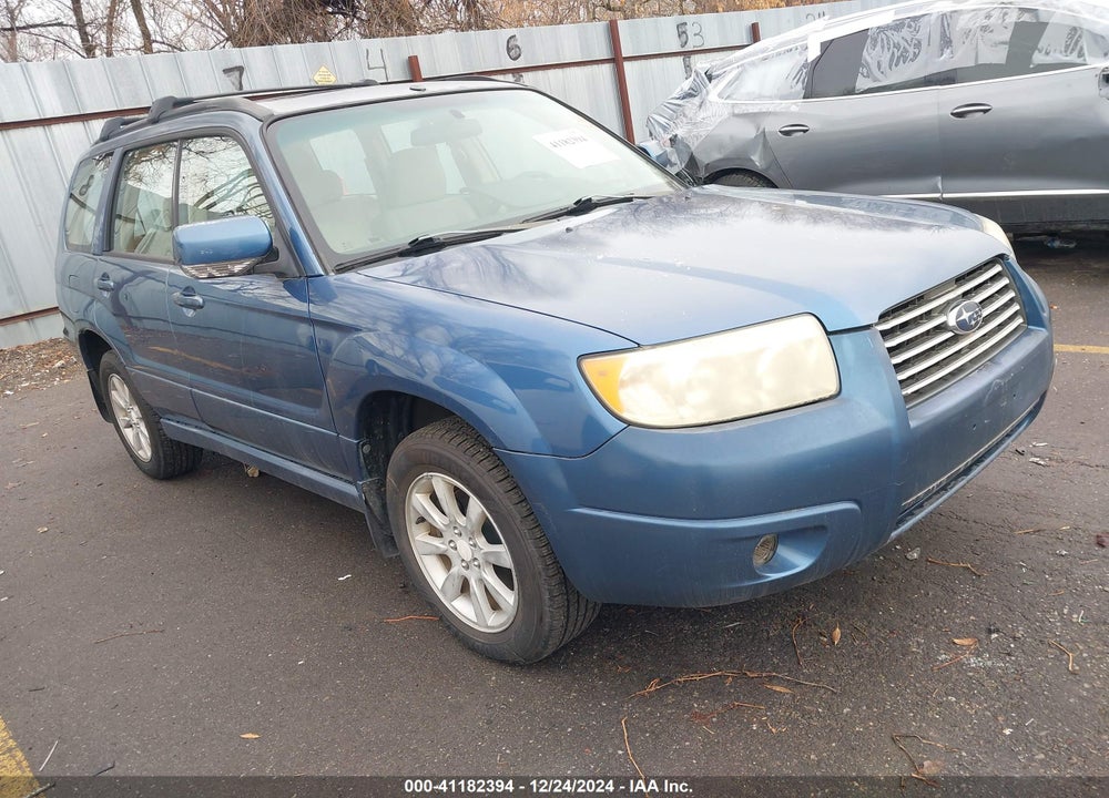 2007 SUBARU FORESTER 2.5X VIN: JF1SG65677H707182
