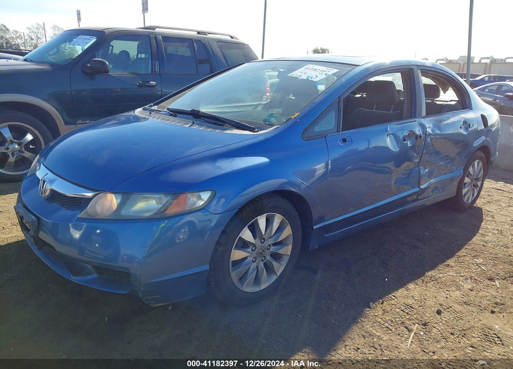 2009 HONDA CIVIC EX VIN: 2HGFA168X9H531114