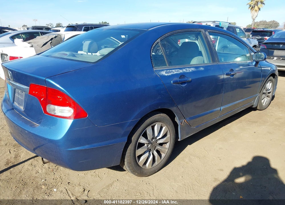 2009 HONDA CIVIC EX VIN: 2HGFA168X9H531114