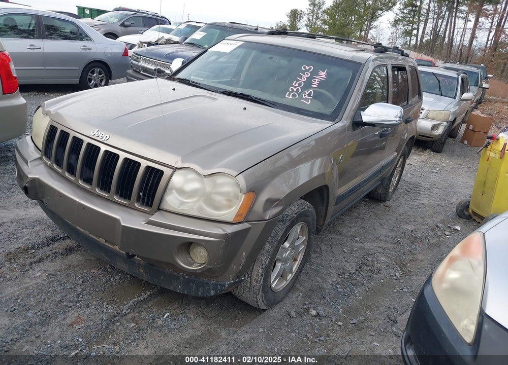 2005 JEEP GRAND CHEROKEE LAREDO VIN: 1J4HR48N35C535663