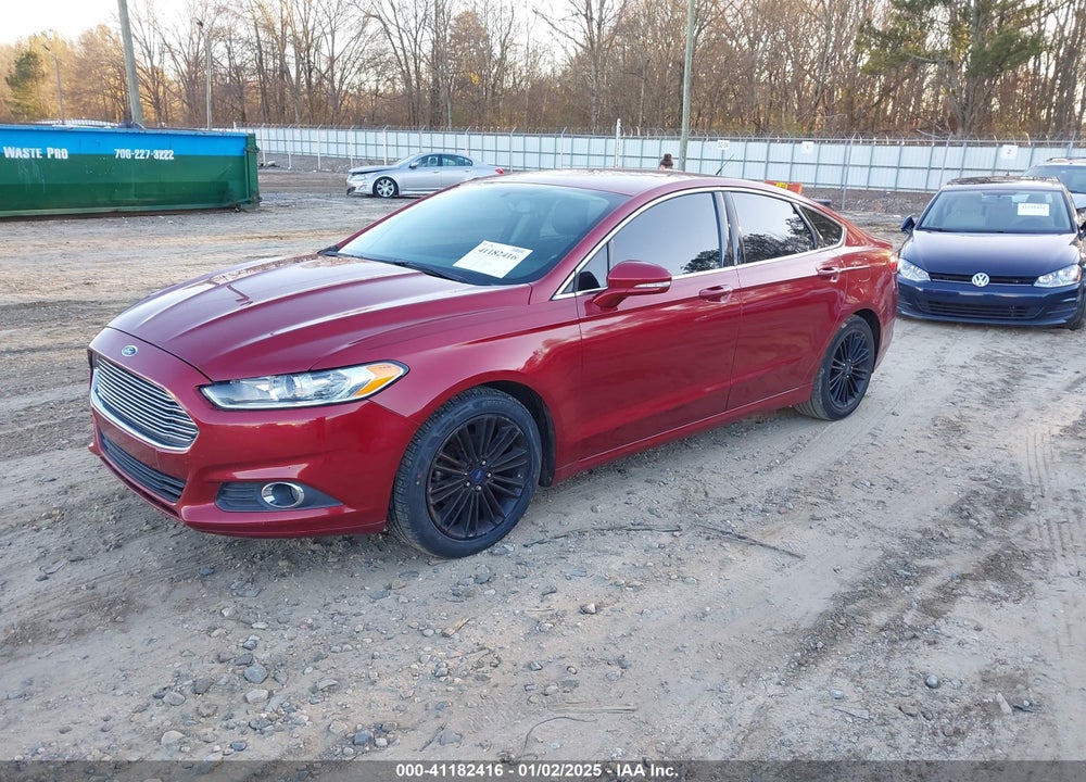 2014 FORD FUSION SE VIN: 1FA6P0HD4E5391196