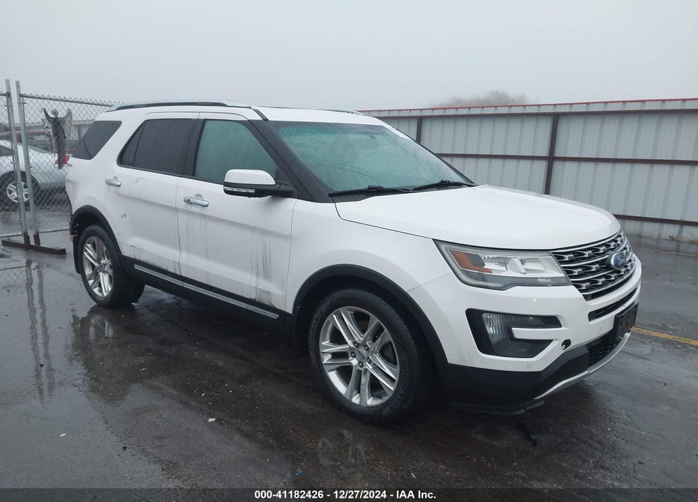 2016 FORD EXPLORER LIMITED VIN: 1FM5K8F89GGB03121