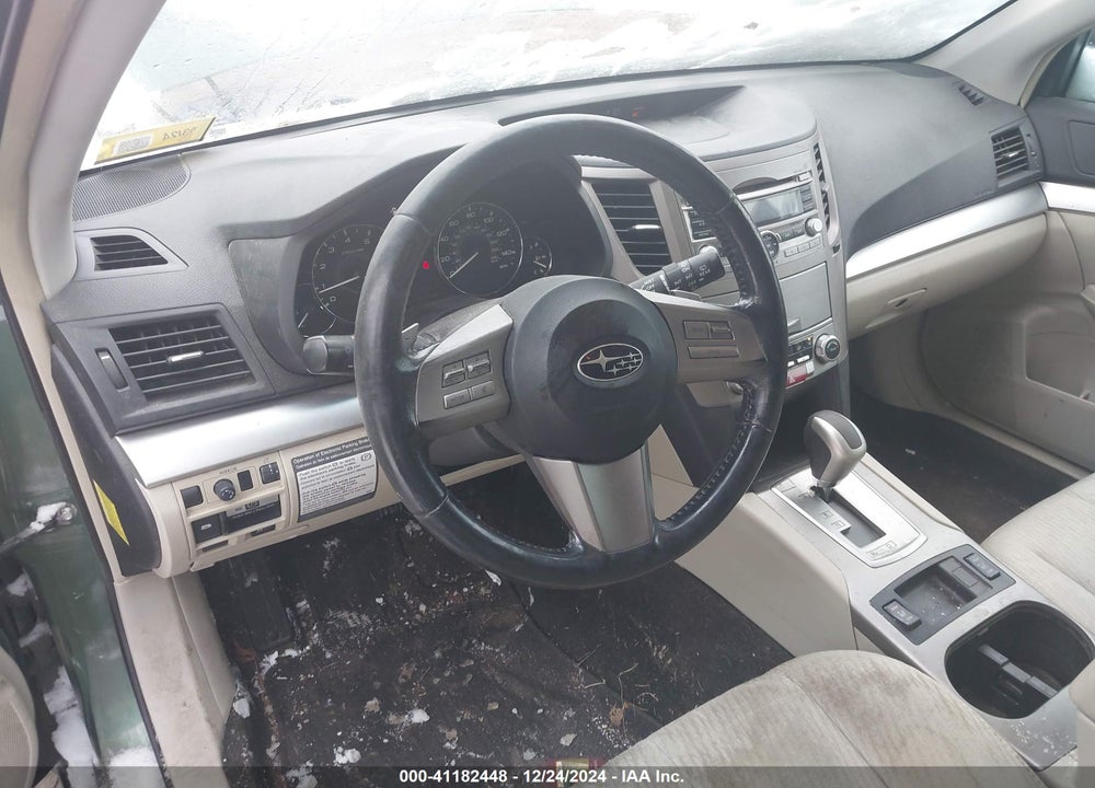 2011 SUBARU OUTBACK 2.5I PREMIUM VIN: 4S4BRBCC4B3430885