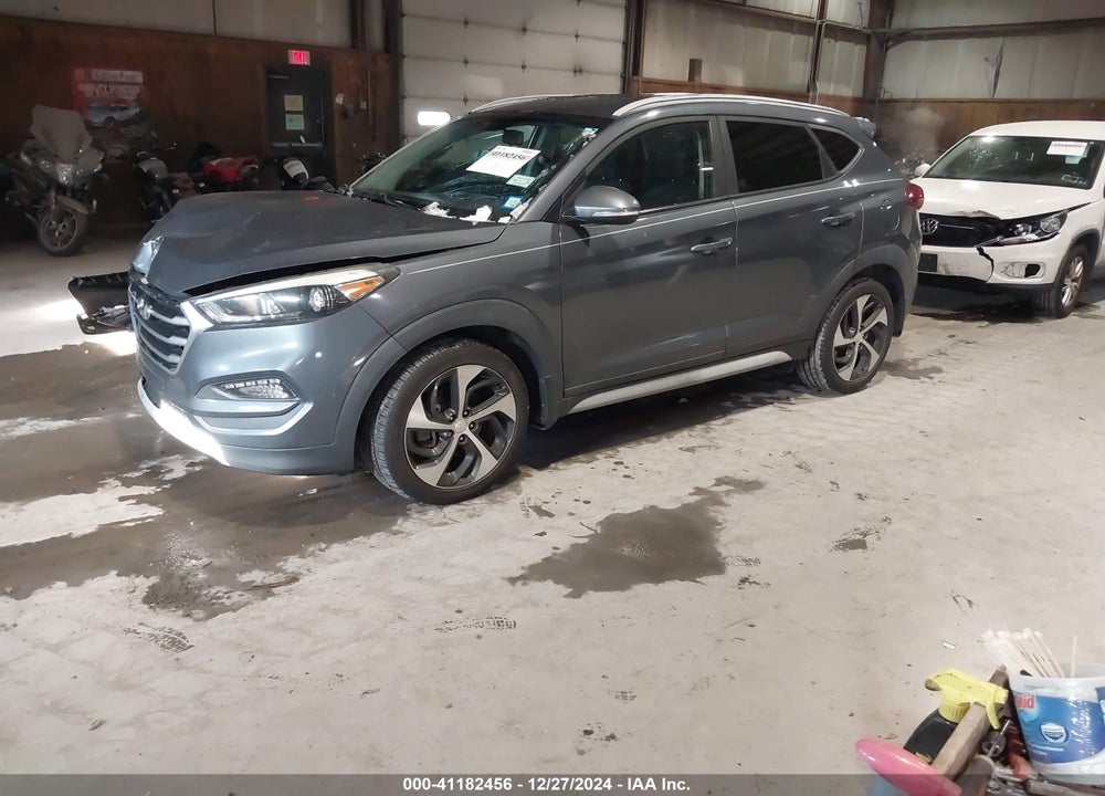 2018 HYUNDAI TUCSON SPORT VIN: KM8J33ALXJU750243