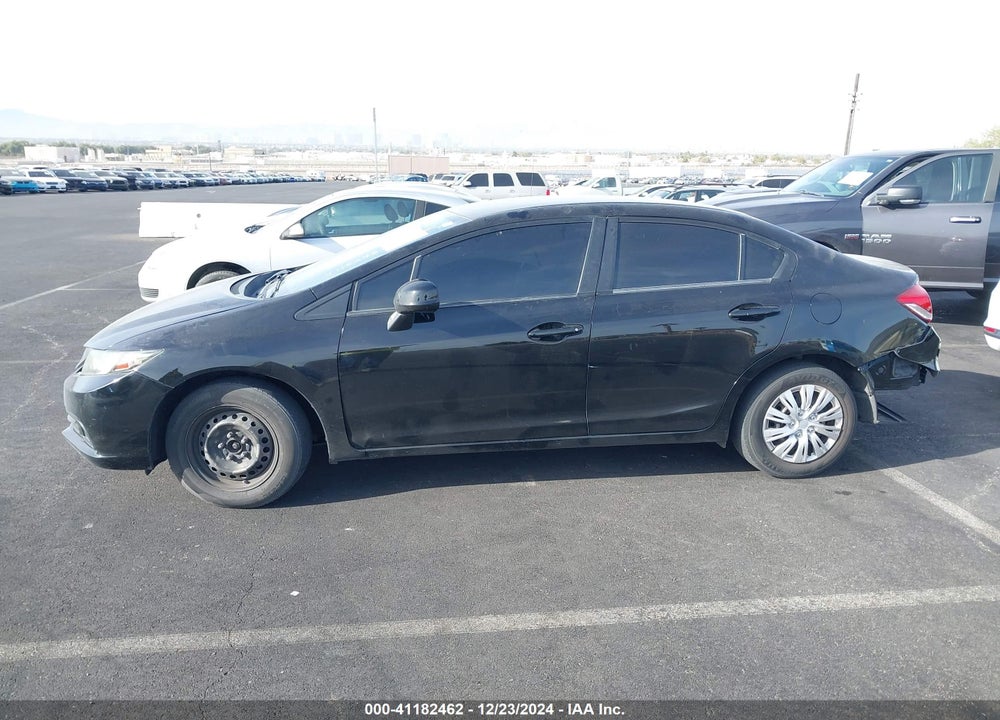 2013 HONDA CIVIC LX VIN: 2HGFB2F5XDH578421