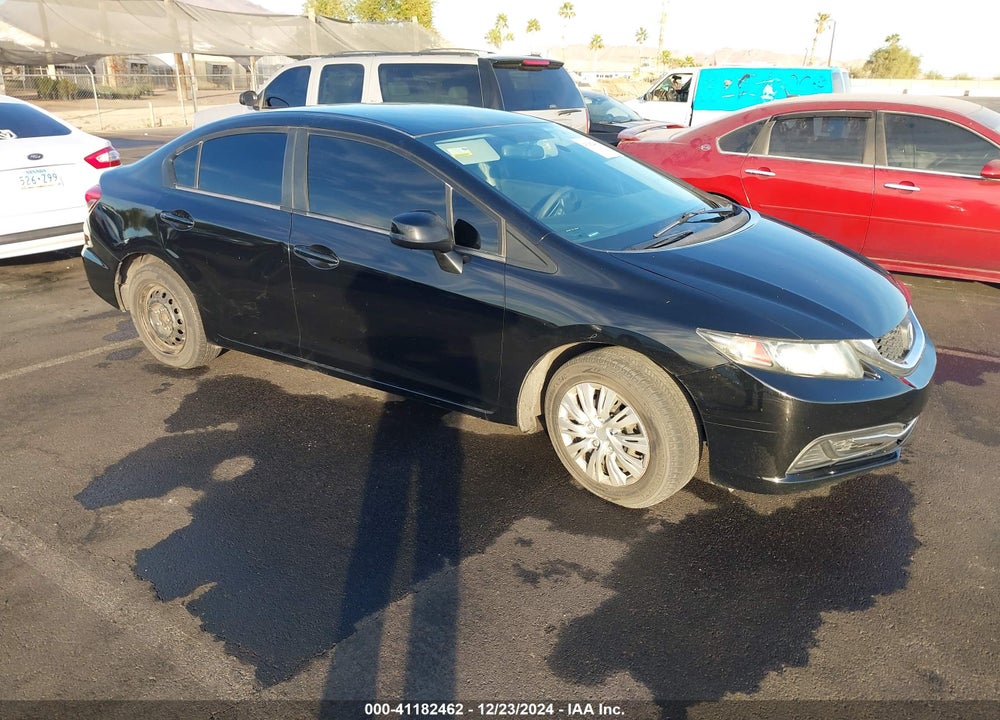 2013 HONDA CIVIC LX VIN: 2HGFB2F5XDH578421