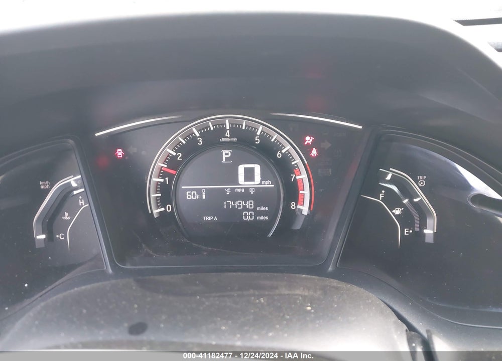 2016 HONDA CIVIC LX VIN: 2HGFC2F52GH544796