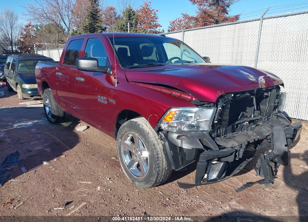 2018 RAM 1500 EXPRESS 4X4 5'7 BOX VIN: 3C6RR7KT7JG158692
