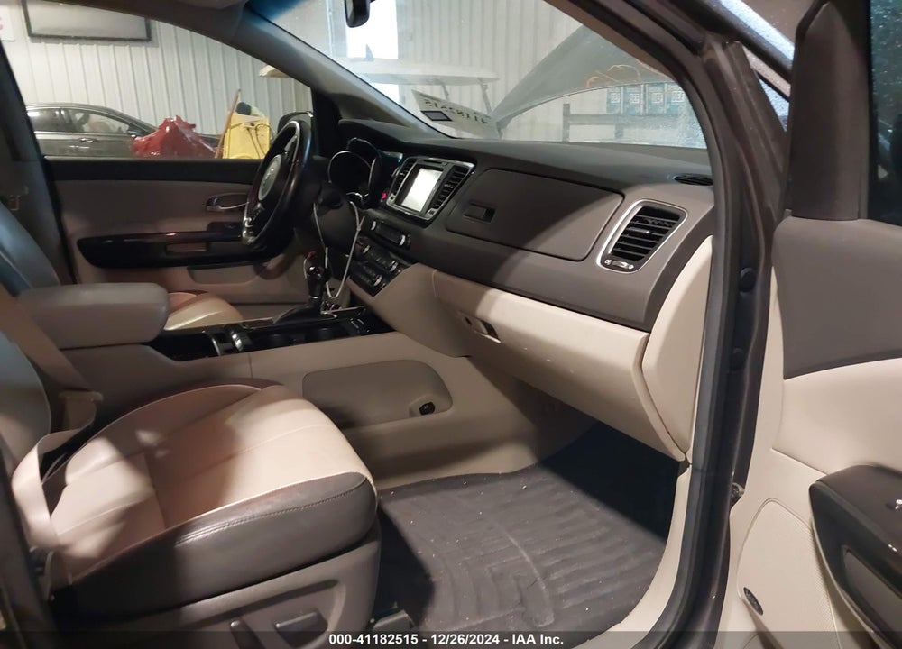 2015 KIA SEDONA SX VIN: KNDMC5C19F6037578