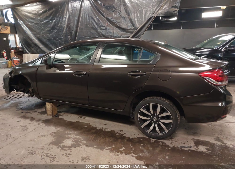 2014 HONDA CIVIC EX-L VIN: 2HGFB2F95EH519782