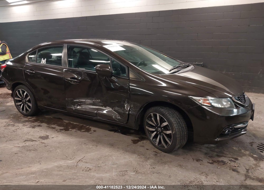 2014 HONDA CIVIC EX-L VIN: 2HGFB2F95EH519782