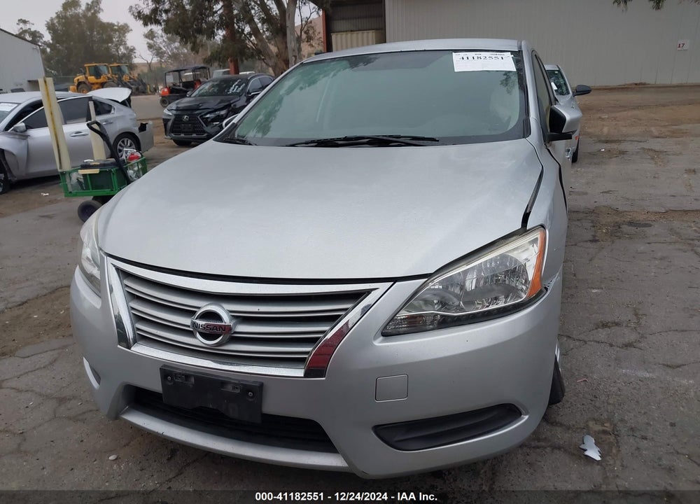 2014 NISSAN SENTRA S VIN: 3N1AB7AP5EY323124