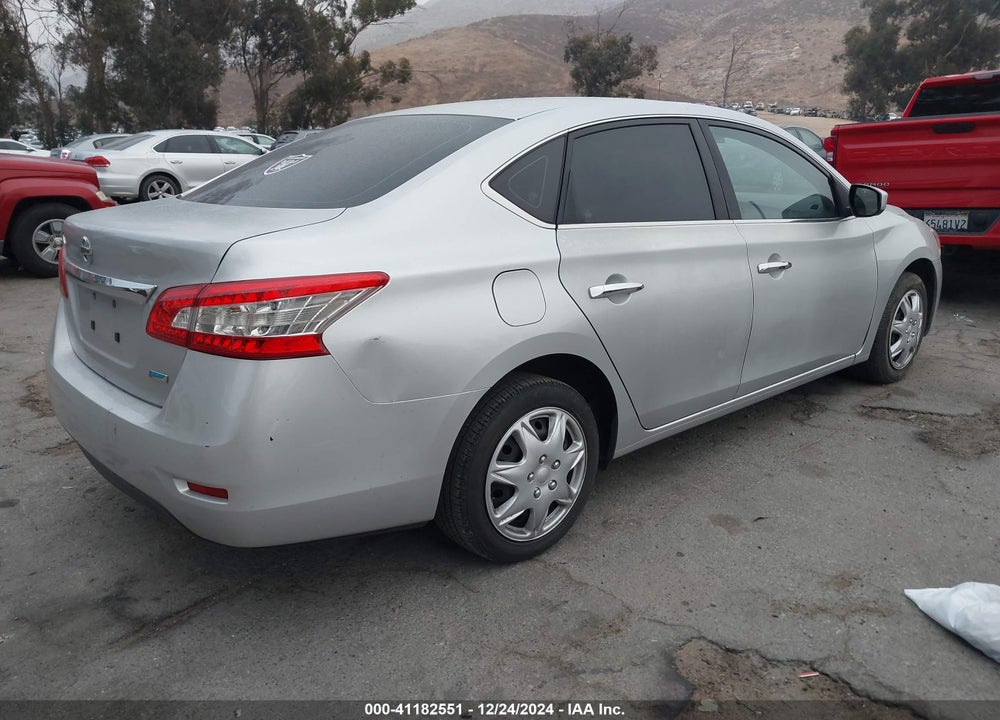2014 NISSAN SENTRA S VIN: 3N1AB7AP5EY323124