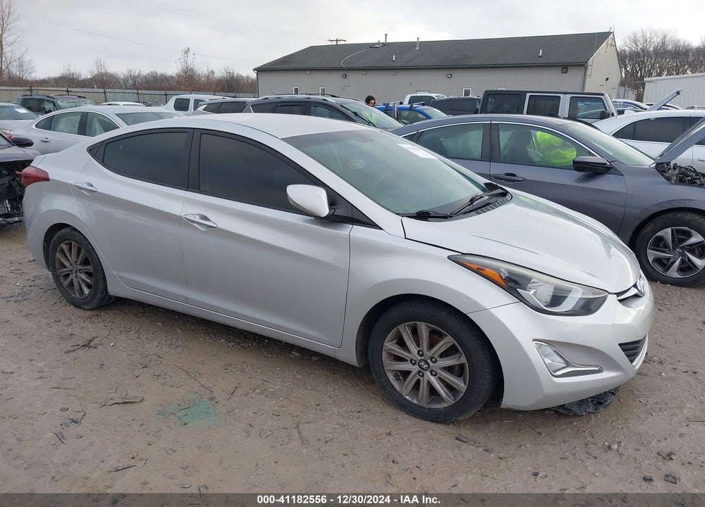 2015 HYUNDAI ELANTRA SE VIN: 5NPDH4AE3FH551045