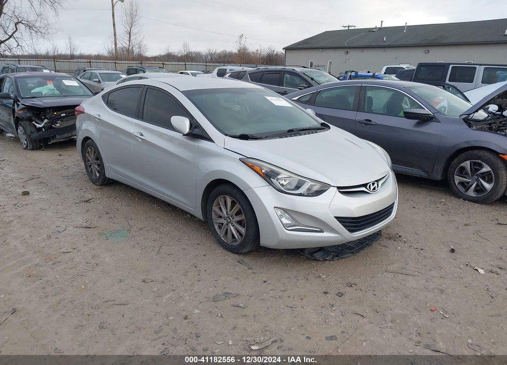 2015 HYUNDAI ELANTRA SE VIN: 5NPDH4AE3FH551045