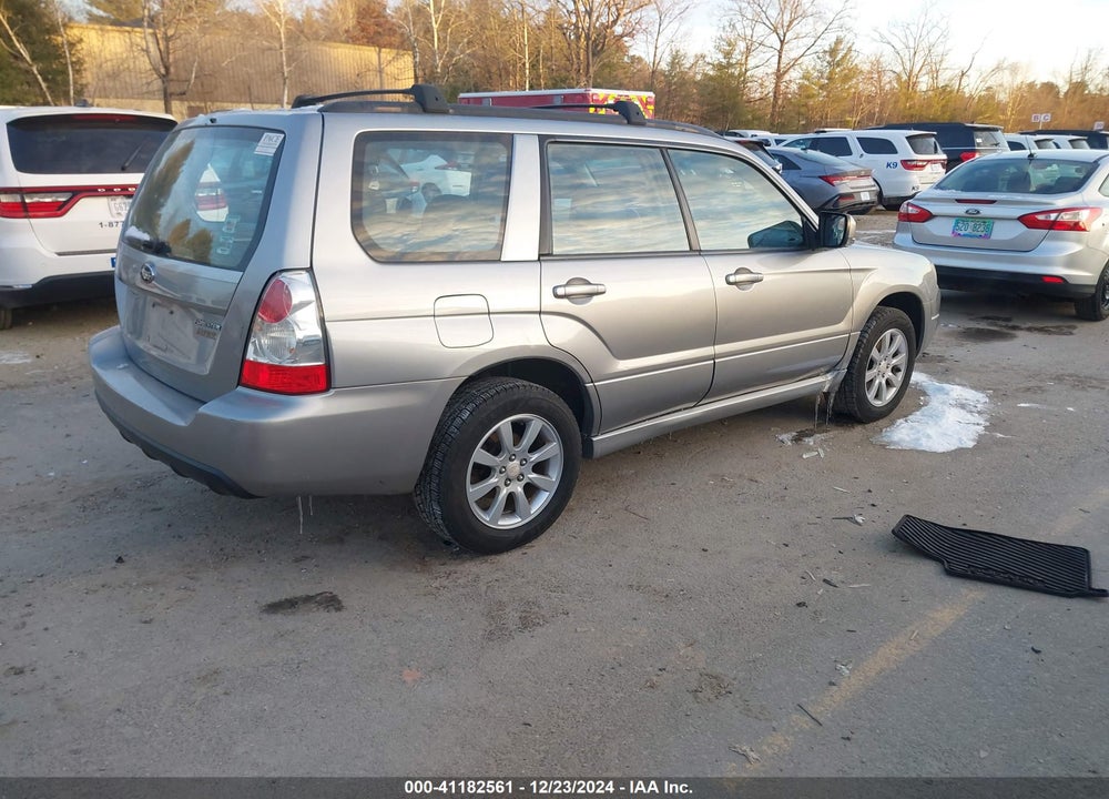2008 SUBARU FORESTER 2.5X VIN: JF1SG65608H732863