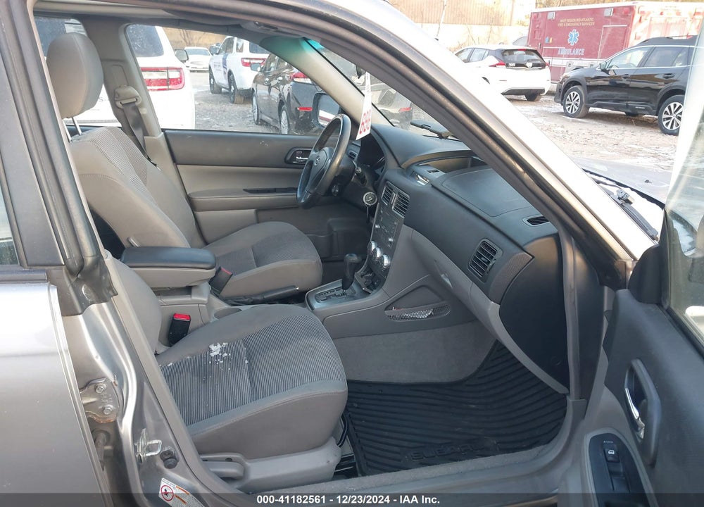 2008 SUBARU FORESTER 2.5X VIN: JF1SG65608H732863