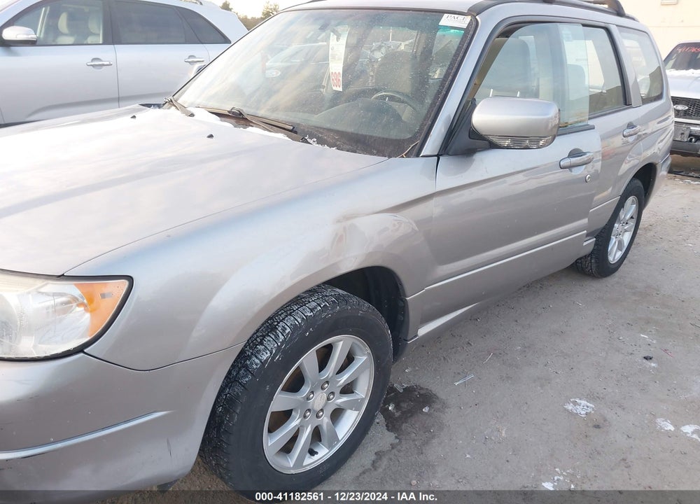 2008 SUBARU FORESTER 2.5X VIN: JF1SG65608H732863