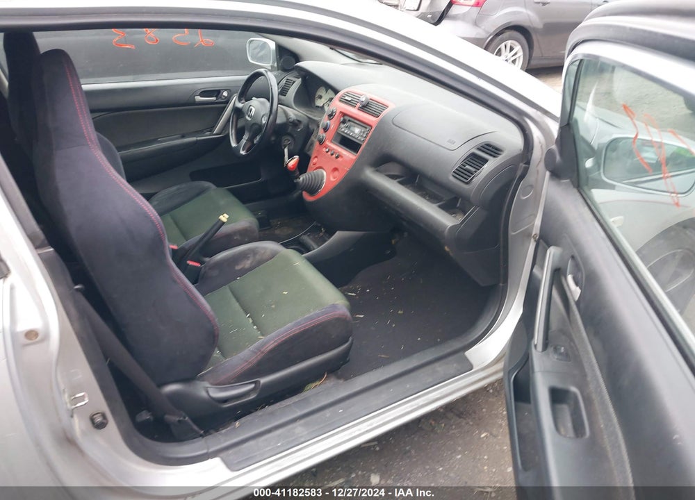 2002 HONDA CIVIC SI VIN: SHHEP33572U305394