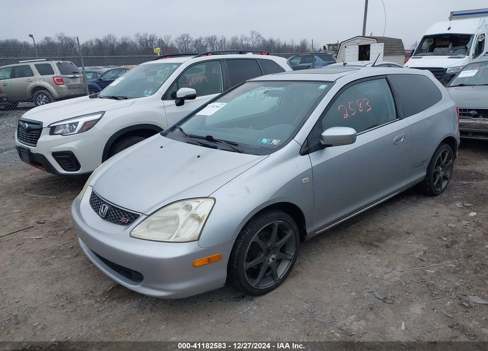 2002 HONDA CIVIC SI VIN: SHHEP33572U305394