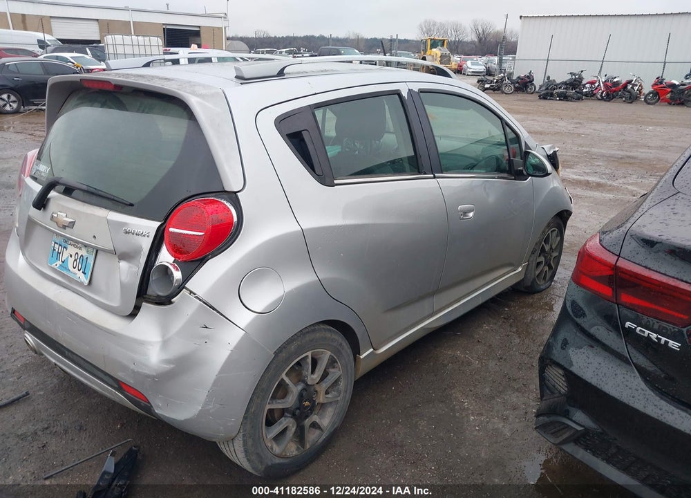 2013 CHEVROLET SPARK VIN: KL8CF6S97DC611277
