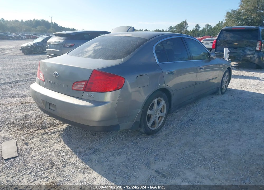 2004 INFINITI G35 VIN: JNKCV51EX4M611334