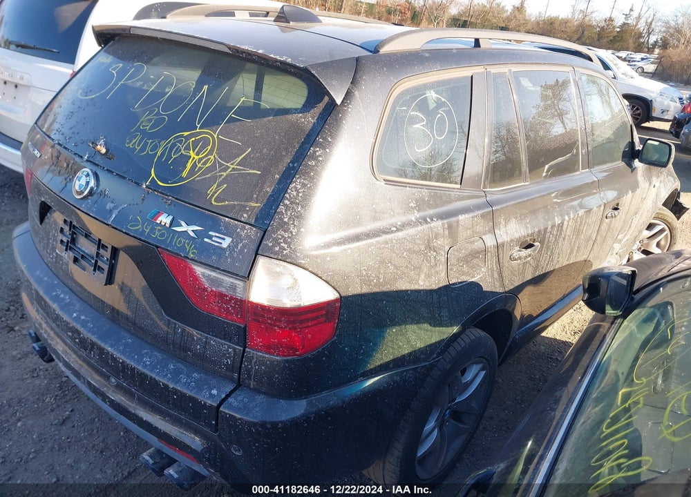 2009 BMW X3 XDRIVE30I VIN: WBXPC93479WJ30931