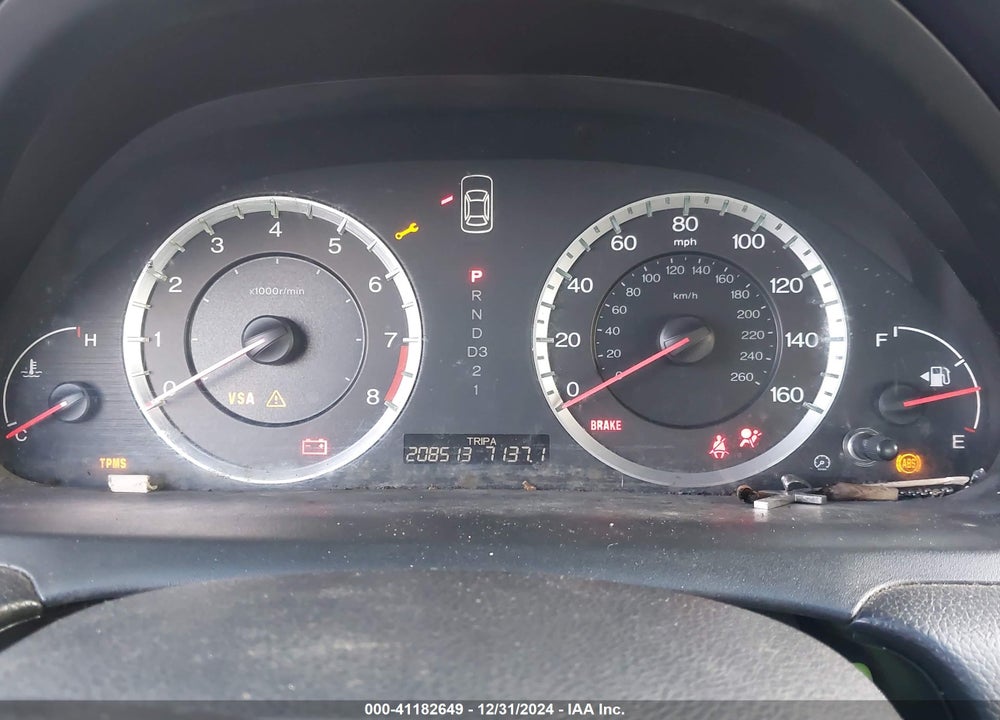 2008 HONDA ACCORD VIN: 1HGCS12858A009896