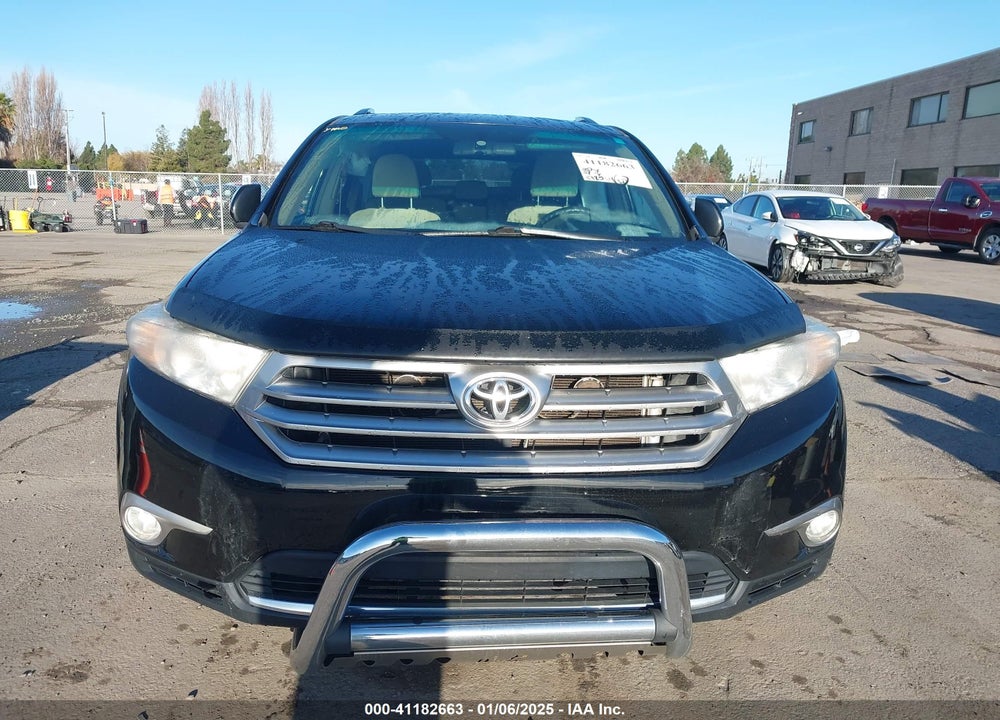 2012 TOYOTA HIGHLANDER SE VIN: 5TDBK3EH6CS130305