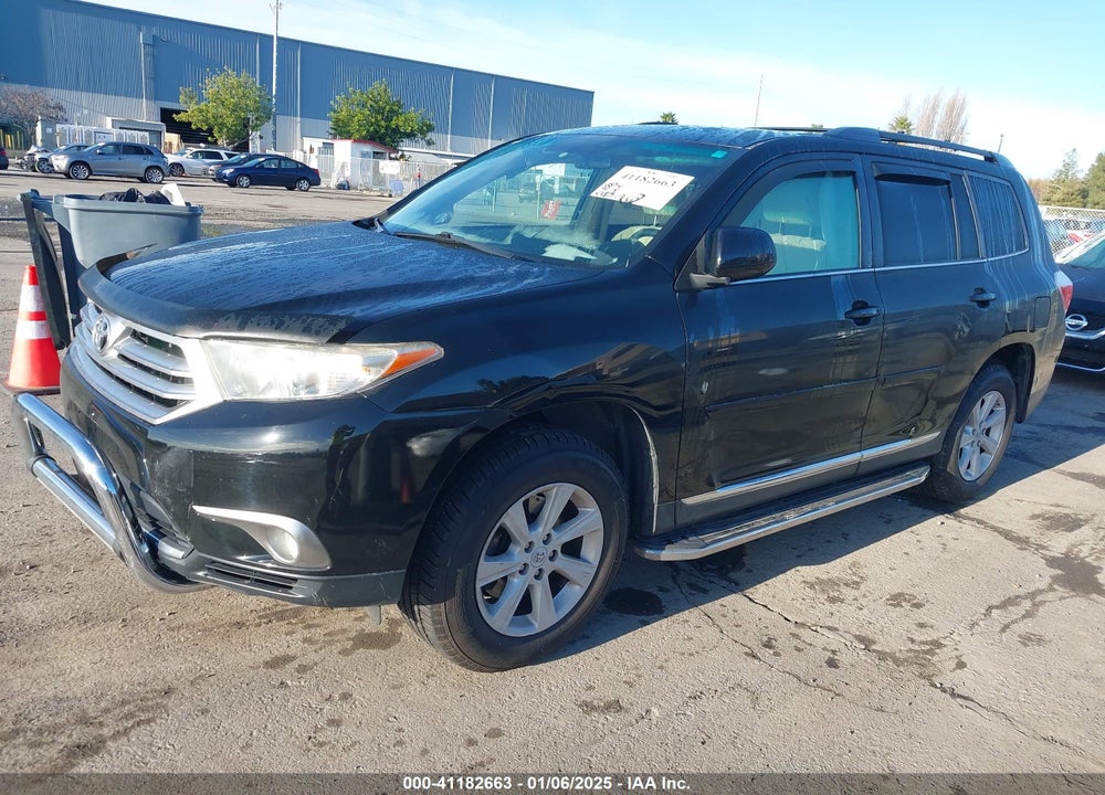 2012 TOYOTA HIGHLANDER SE VIN: 5TDBK3EH6CS130305