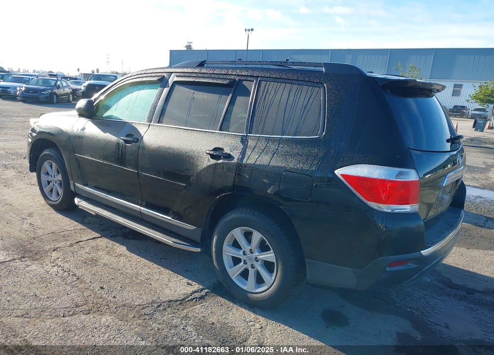 2012 TOYOTA HIGHLANDER SE VIN: 5TDBK3EH6CS130305