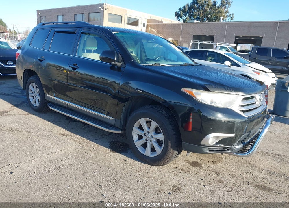 2012 TOYOTA HIGHLANDER SE VIN: 5TDBK3EH6CS130305