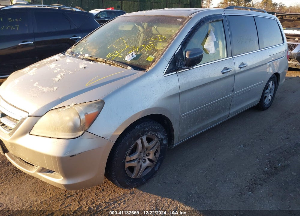 2007 HONDA ODYSSEY EX-L VIN: 5FNRL38747B452899