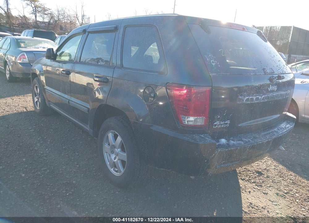2008 JEEP GRAND CHEROKEE LAREDO VIN: 1J8GR48K98C206499