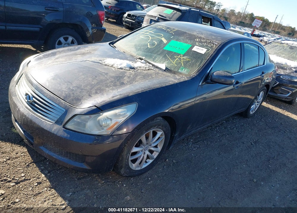 2007 INFINITI G35X VIN: JNKBV61F67M814722