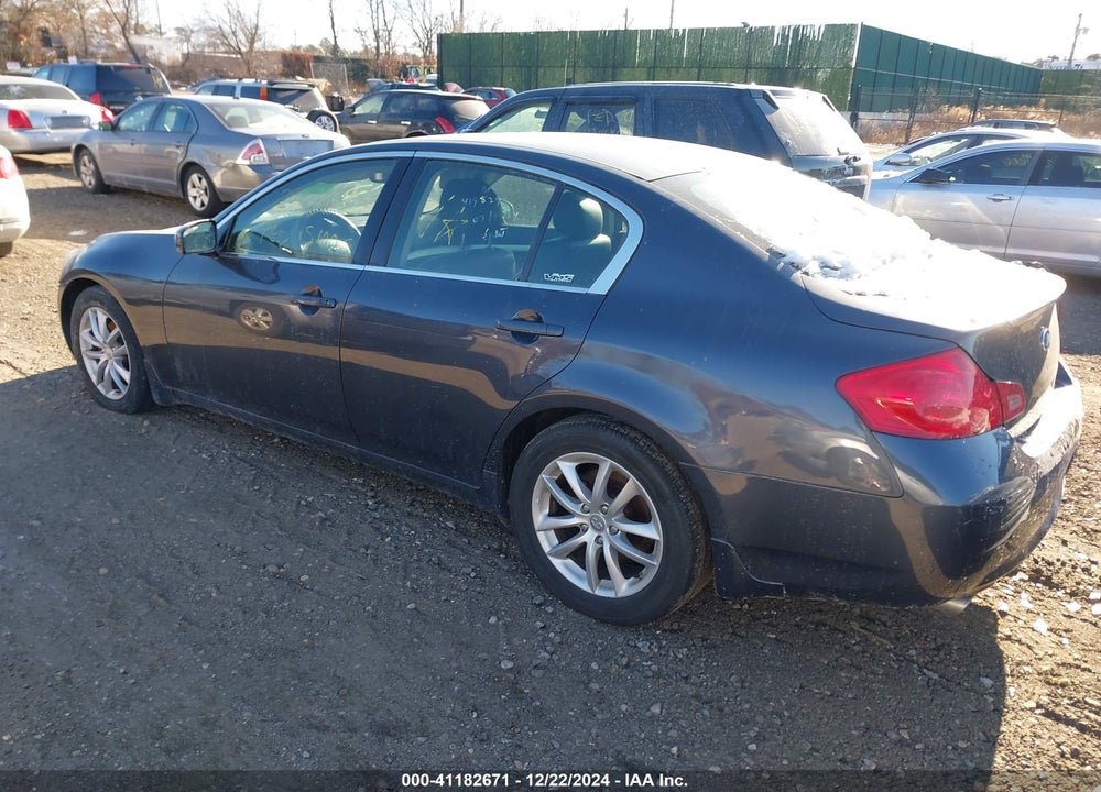 2007 INFINITI G35X VIN: JNKBV61F67M814722
