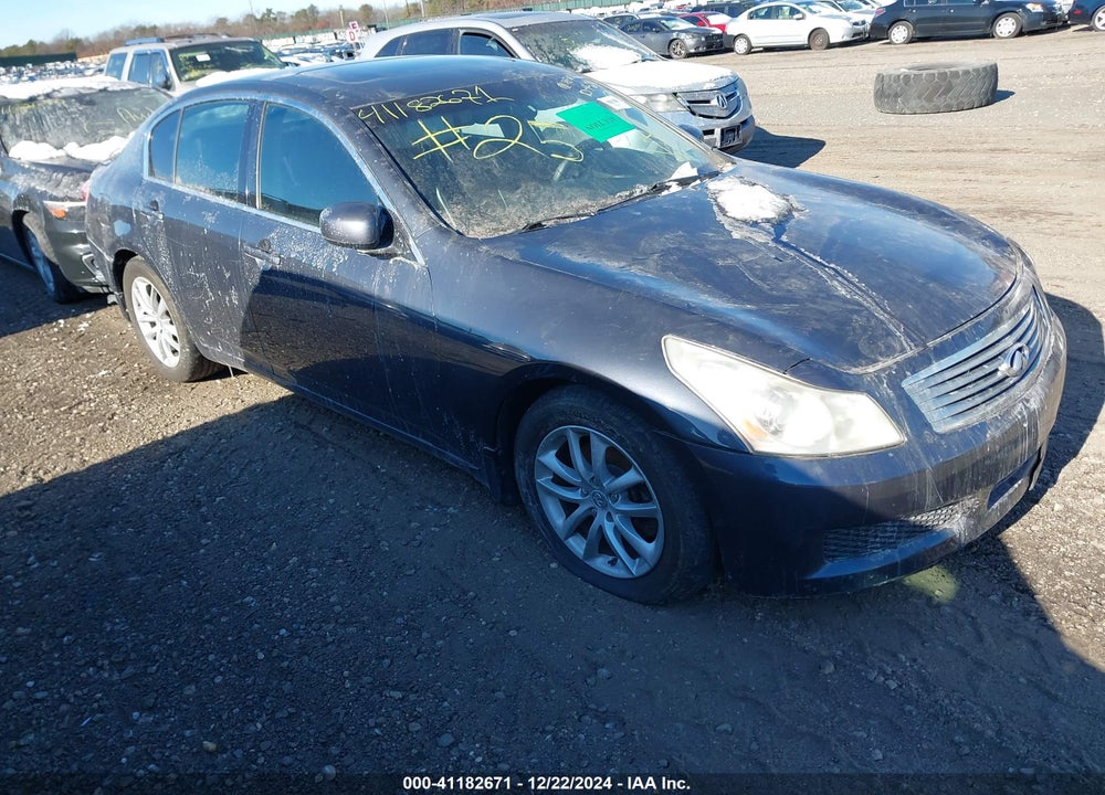 2007 INFINITI G35X VIN: JNKBV61F67M814722