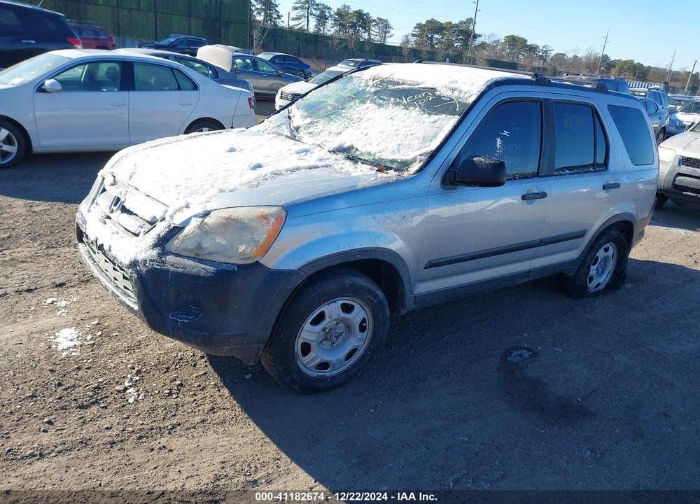 2006 HONDA CR-V LX VIN: JHLRD785X6C042545