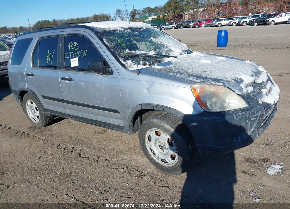 2006 HONDA CR-V LX VIN: JHLRD785X6C042545