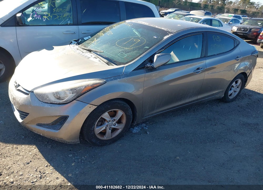 2015 HYUNDAI ELANTRA SE VIN: 5NPDH4AE8FH635782