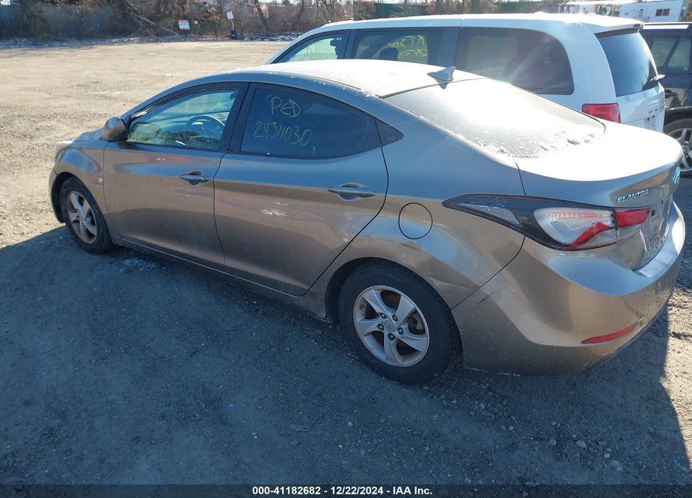 2015 HYUNDAI ELANTRA SE VIN: 5NPDH4AE8FH635782