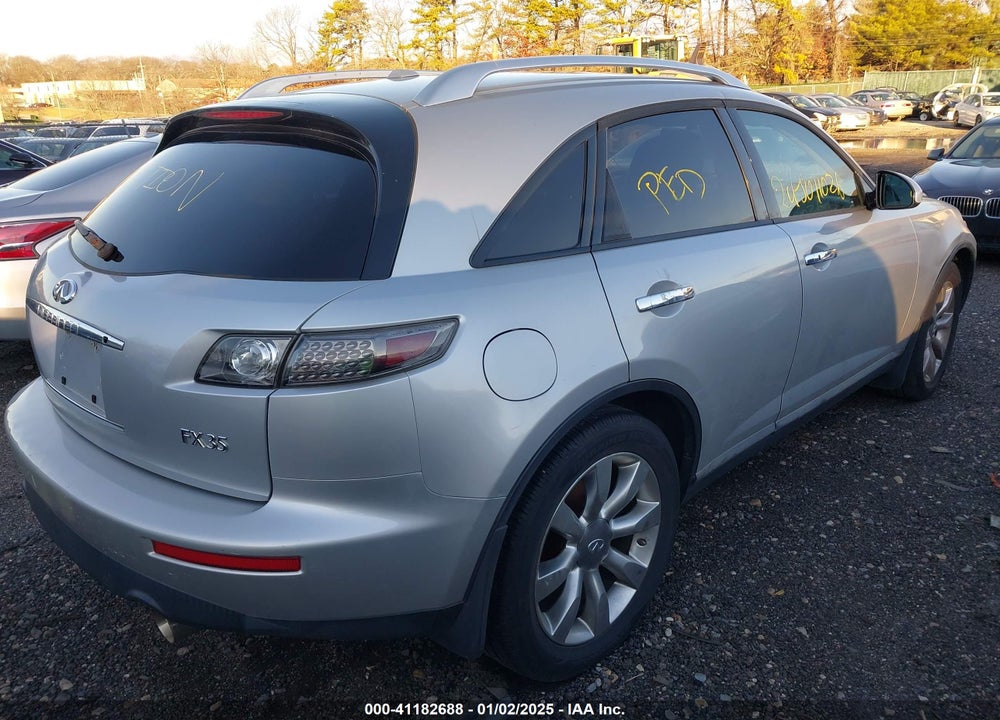 2006 INFINITI FX35 VIN: JNRAS08W66X203885