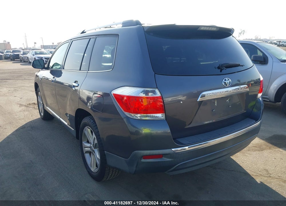 2012 TOYOTA HIGHLANDER LIMITED V6 VIN: 5TDYK3EH8CS078279