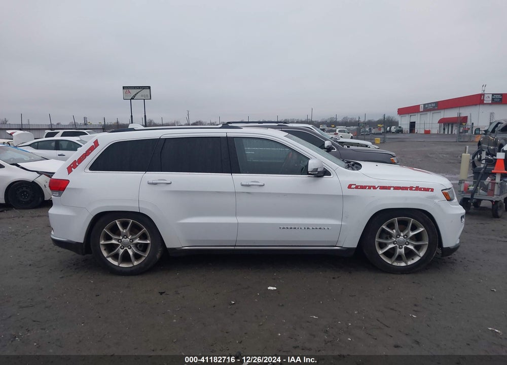 2014 JEEP GRAND CHEROKEE SUMMIT VIN: 1C4RJFJG4EC325792