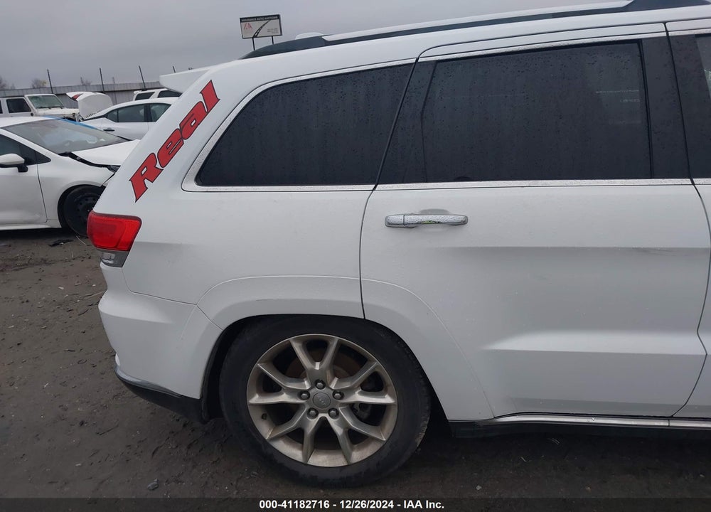 2014 JEEP GRAND CHEROKEE SUMMIT VIN: 1C4RJFJG4EC325792