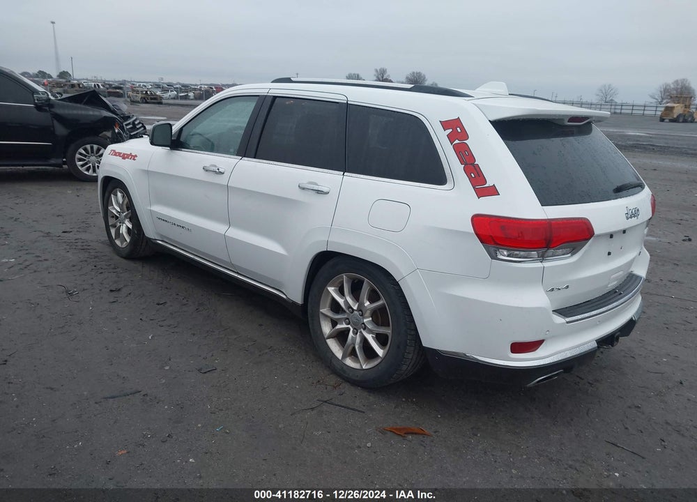 2014 JEEP GRAND CHEROKEE SUMMIT VIN: 1C4RJFJG4EC325792